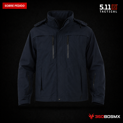 Chaqueta de Servicio Valiant 5.11 en color Azul Marino Oscuro, prenda sobre pedido