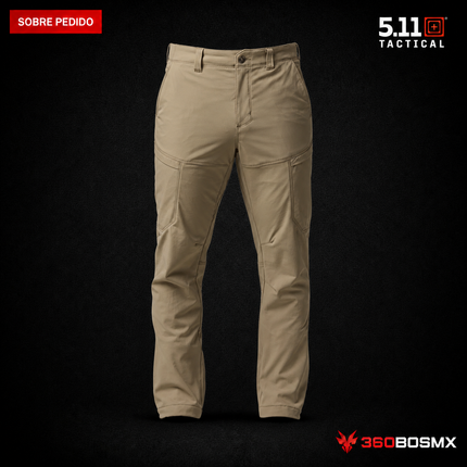 Pantalón 5.11 Apex Softshell 5K Cargo para hombre en color Caqui, producto sobre pedido