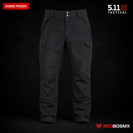 Pantalón 5.11 Duty Rain para hombre en color Negro, producto sobre pedido