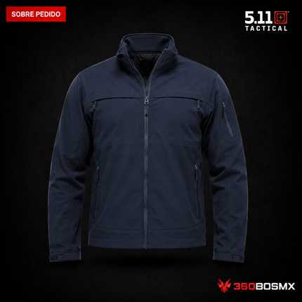 Chaqueta Chameleon Softshell 2.0 5.11 en color Azul Marino Oscuro, prenda sobre pedido