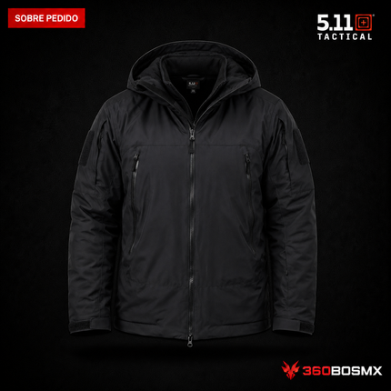 Chaqueta Bastion 5.11 en color Negro, prenda sobre pedido