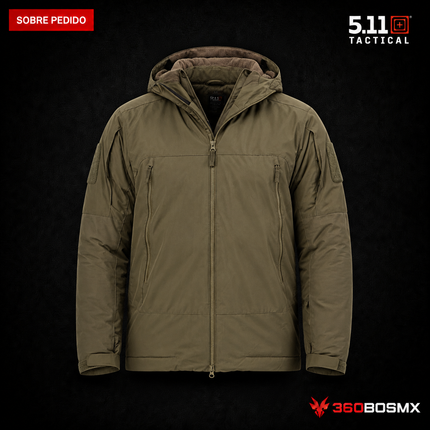 Chaqueta Bastion 5.11 en color Verde Ranger, prenda sobre pedido