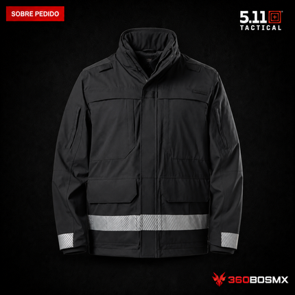 Parka Responder 2.0 5.11 en color Negro, prenda sobre pedido