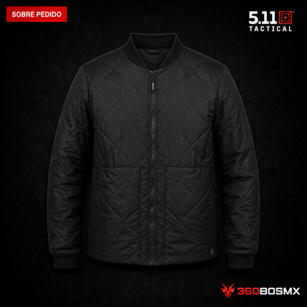 Chaqueta Station 5.11 en color Negro, prenda sobre pedido
