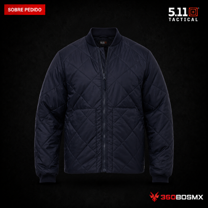 Chaqueta Station 5.11 en color Azul Marino Fire, prenda sobre pedido