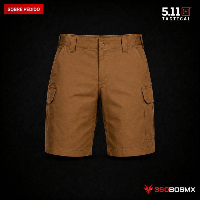 SOBRE PEDIDO – Short 5.11 Taclite® Short 11 pulgadas Corte Regular – Café Battle MP