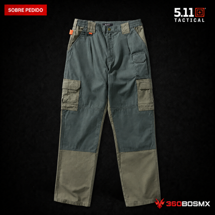 Pantalón 5.11 Original 5.11® para hombre en color Verde Olivo/Verde Tank/Naranja, producto sobre pedido
