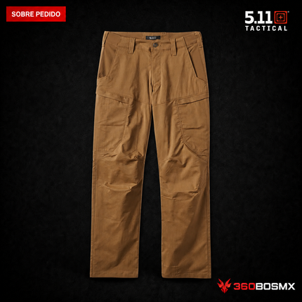 Pantalón 5.11 APEX® Stretch Cargo para hombre en color Café Battle, producto sobre pedido