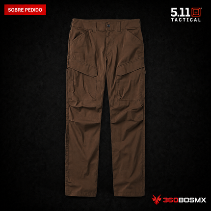 Pantalón 5.11 Meridian Cargo para hombre en color Tierra Oscura, producto sobre pedido