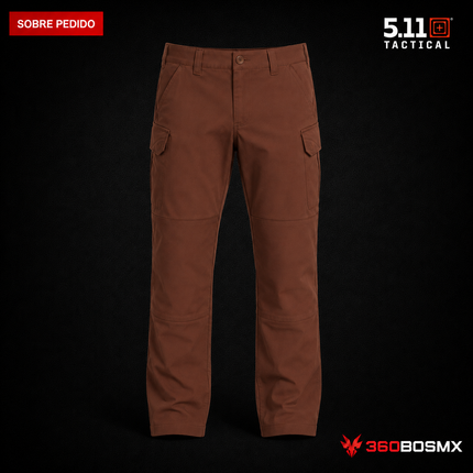 Pantalón 5.11 Meridian Cargo para hombre en color Caoba, producto sobre pedido