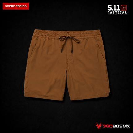 Short 5.11 Big Sur Hybrid Short 7 pulgadas para hombre en color Café Duck, producto sobre pedido