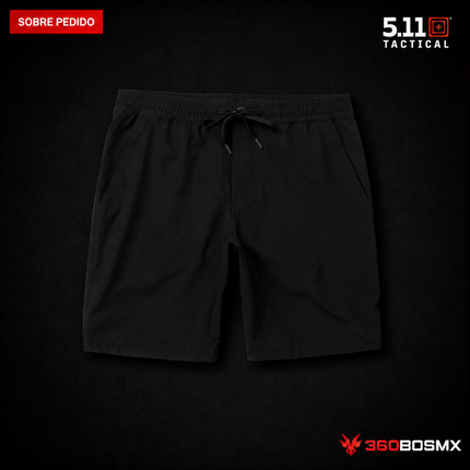 Short 5.11 Big Sur Hybrid Short Solid 9 pulgadas para hombre en color Negro, producto sobre pedido
