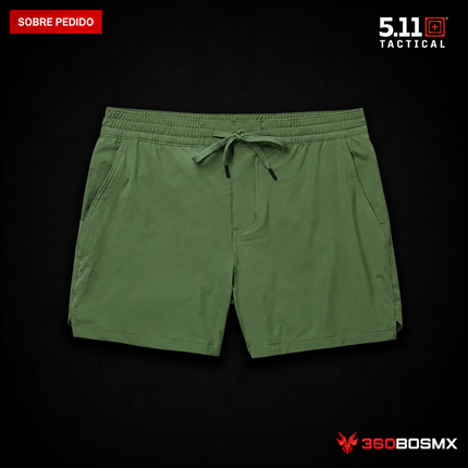 Short 5.11 Big Sur Hybrid Short Print 5 pulgadas para hombre en color Salvia Desértica, producto sobre pedido