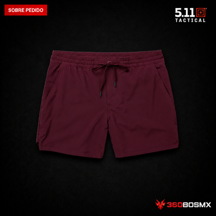 Short 5.11 Big Sur Hybrid Short Print 5 pulgadas para hombre en color Higo, producto sobre pedido