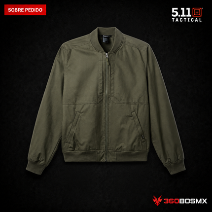 Chaqueta Murdoc 5.11 en color Verde Ranger, prenda sobre pedido