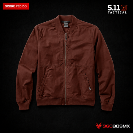 Chaqueta Murdoc 5.11 en color Caoba, prenda sobre pedido