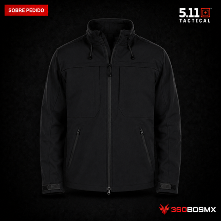 Chaqueta Braxton 5.11 en color Negro, prenda sobre pedido