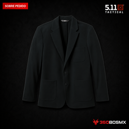 Chaqueta Founder's 5.11 en color Negro, prenda sobre pedido