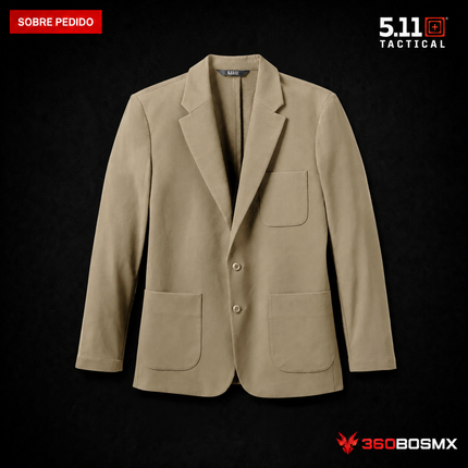 Chaqueta Founder's 5.11 en color Caqui TDU, prenda sobre pedido
