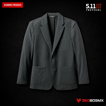 Chaqueta Founder's 5.11 en color Gris Flint, prenda sobre pedido