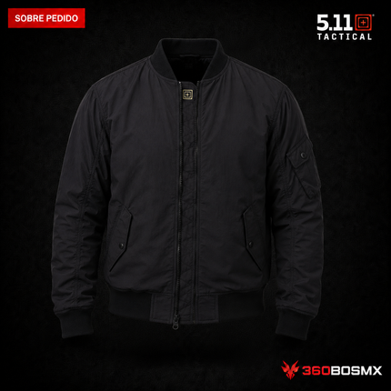 Chaqueta Reversible Kumau 5.11 en color Negro, prenda sobre pedido