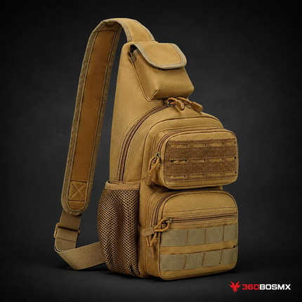 Pechera Táctica MOLLE AKM-050 - Caqui