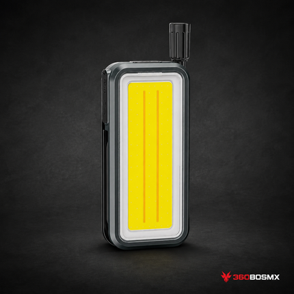 Lámpara LED COB Flexible con LCD MTYX125 - Negro