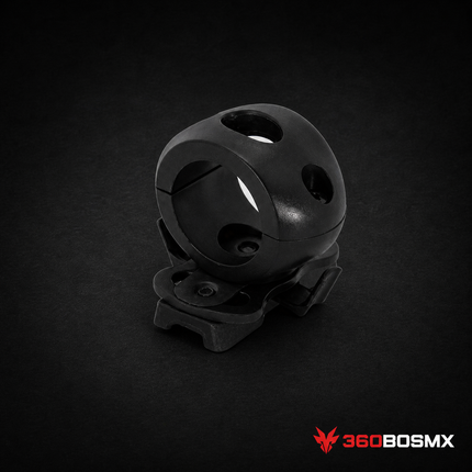 Soporte Picatinny para Lámpara de Casco SN014 / PJ675 – Negro