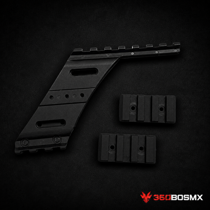 Base Adaptadora con 3 Rieles para Glock 17 PJ318 – Negra