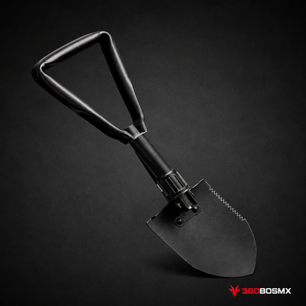 Pala Táctica Plegable con Pico PJ380 – Negro