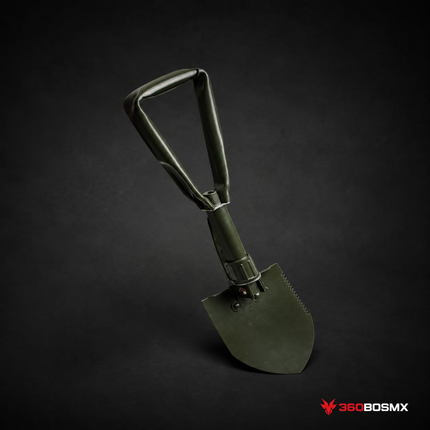 Pala Táctica Plegable con Pico PJ380 – Verde