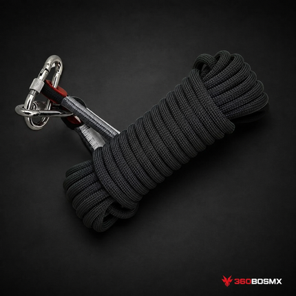 Cuerda de Emergencia para Rápel PJ662 – 20 m, Negro
