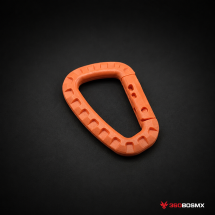 Mosquetón Táctico para Arnés MOLLE GJP WZSLK – Naranja