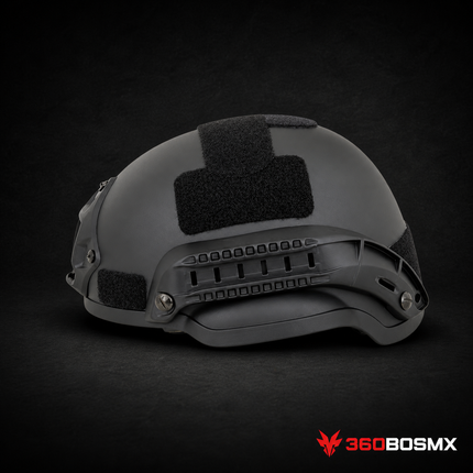 Casco Táctico de Media Oreja GJP2002 – Negro