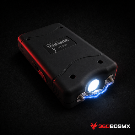 Paralizador Compacto con Luz LED ST801 – Negro
