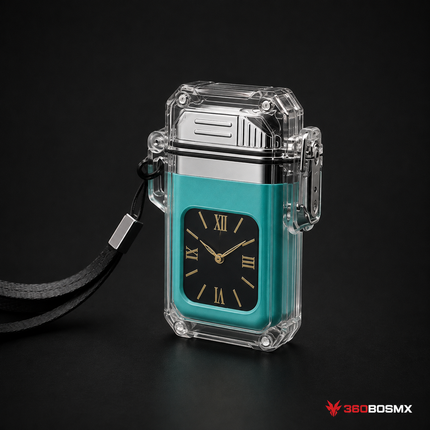 Encendedor de plasma doble arco con reloj DHJ-12-3