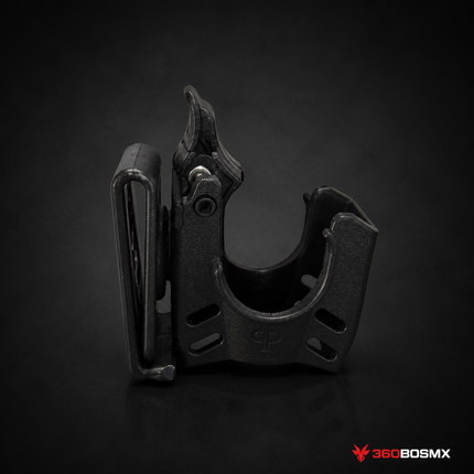 Porta tonfa de polímero PJ594 negro