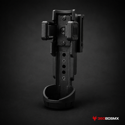 Funda táctica ajustable para gas o lámpara PJ-599 negra
