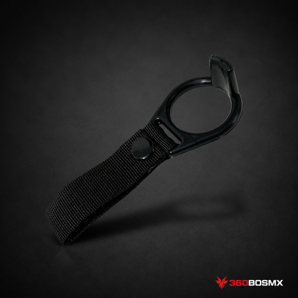 Aro de seguridad porta tonfa SN117 negro