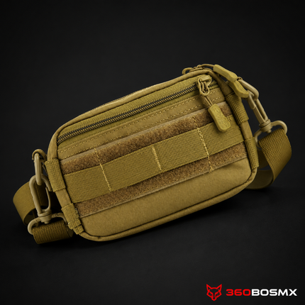 Bolsa mini-COLUM múltiple función,mariconera, Chaleco molle G12 – Caqui