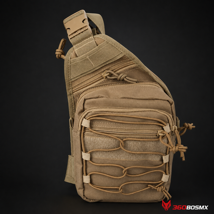 Mochila Cruzada porte oculto pistola Pechera GJ2201 – Caqui