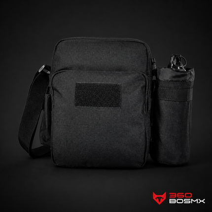 Mochila Tactica Militar Inclinado Con Espacio Para Botella Exterior Gj856 – Negro