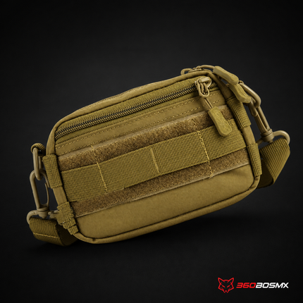 Bolsa mini-COLUM múltiple función,mariconera, Chaleco molle JC03 – Caqui