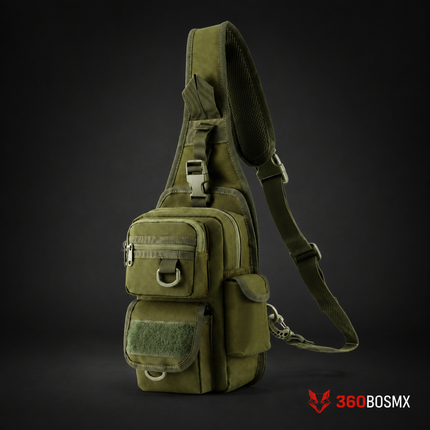 Pechera Mochila Porte Oculto pistola Desenfunde Rápido Pistola HWZ JYB008 – Verde militar