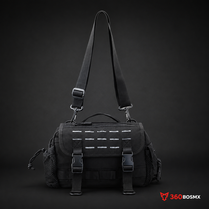 Mochila multiformas cangurera,maletin, mariconera JYB059 – Negro