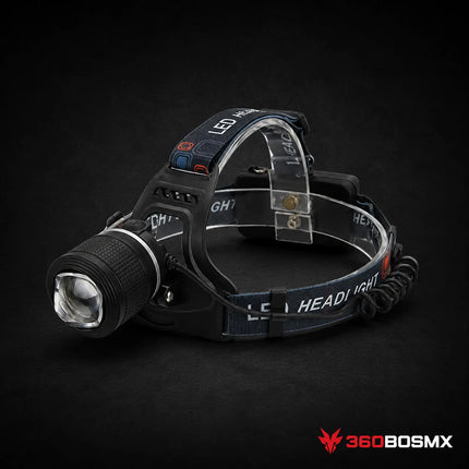 Lámpara Minera T6 2,000 lm de 4 Pasos DT55 – Negro