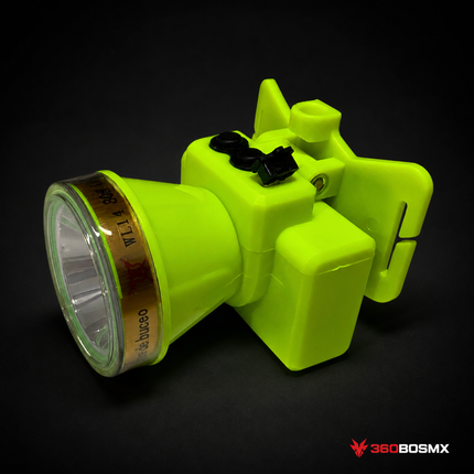Lámpara frontal subacuática LJK WL14 color neón