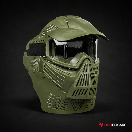 Máscara de protección MJ-018 verde