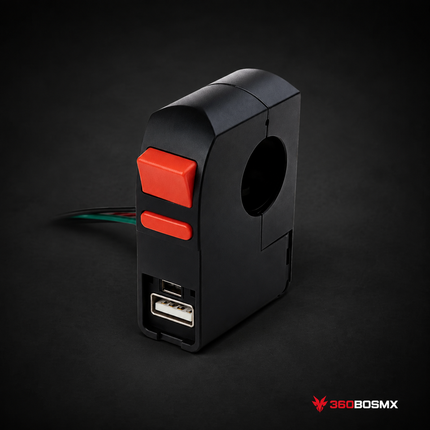 Interruptor para Motocicleta con Puerto USB MTC051