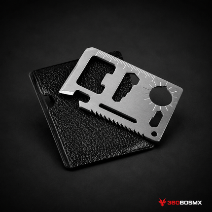 Tarjeta Multi Herramienta Navaja Acero Inox Survival Dp001